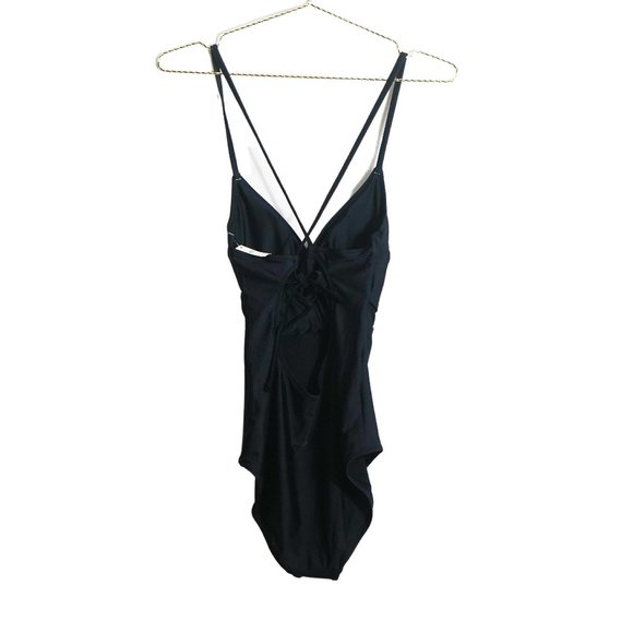 Aerie Braided One Piece Swimsuit in Black SL - Picture 6 of 6